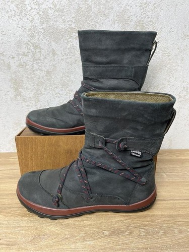 Women camper boots black