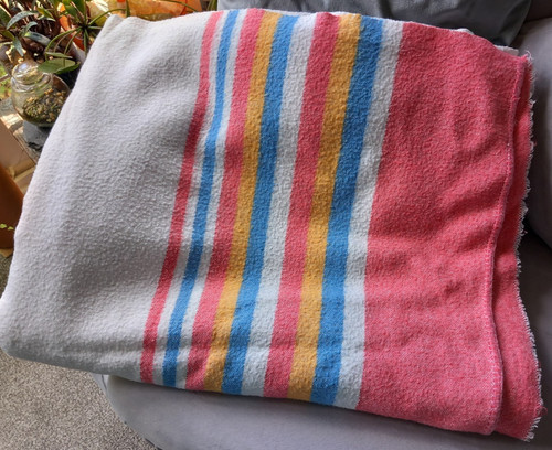 Vintage heavy wool blend small - heavy,