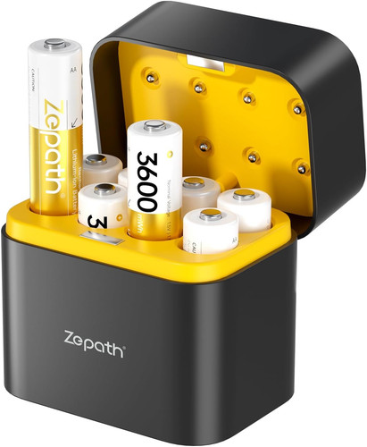 8xaa rechargeable lithium - 8xaa,