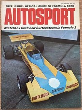 AUTOSPORT Magazine 27 JAN 1972  Argentine GP  MONTE CARLO RALLY