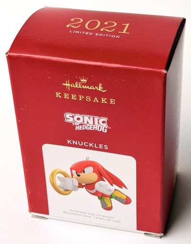 2021 hallmark knuckles sonic - knuckles,