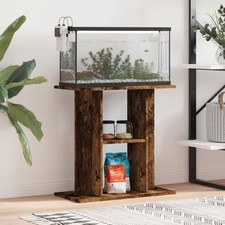 Smoked Oak Aquarium Stand