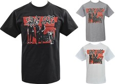 Mens ROCKABILLY T-Shirt Stray Cats 80's Neo Rockabilly Revival Motorbike Setzer