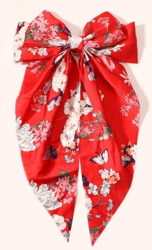 Large satin bow - large,