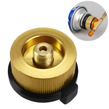 Gas Bottle Adapter Outdoor Nozzles Connection Transfer Adapter Hiking