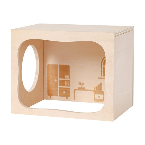 Hamster hideout wooden house - hamster,