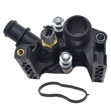 NEW THERMOSTAT COOLANT FLANGE W/ SENSOR FOR FORD FOCUS C-MAX FIESTA 7M5G8K556AC