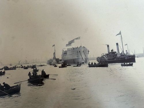 Naval ship hms africa - naval,