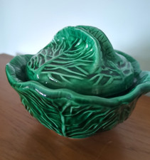Vintage Green Cabbage Leaf