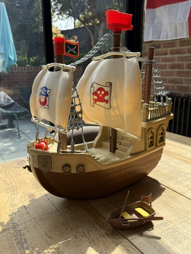 Vintage redbox pirate ship - pirate,