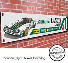 Lancia Stratos Rally Car PVC