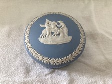 Wedgwood Blue Jasperware Round