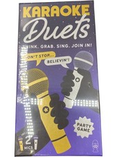 Karaoke Duets Party Game Includes 2 Microphones Think Grab Sing 1 XJV001