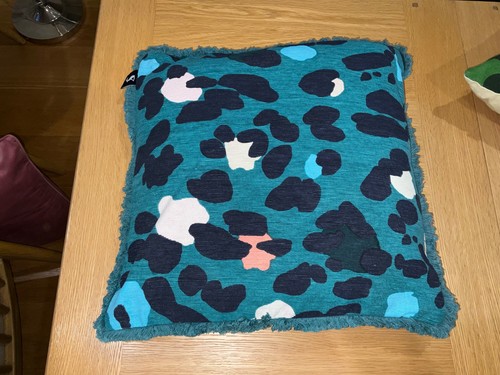 Joules green cushion with - , pad