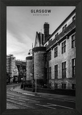 Glasgow Framed Wall Art Poster