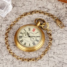 Mens Vintage Mechanical Pocket