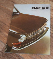 DAF 55 COUPE Car Sales Brochure Vintage retro cars Automatic Variomatic RARE