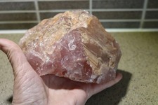 Large Raw Rose Quartz Crystal