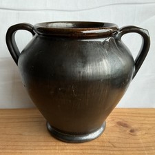 Dicker Sussex Pottery Two Handled Vase - Unmarked but unmistakably Dicker