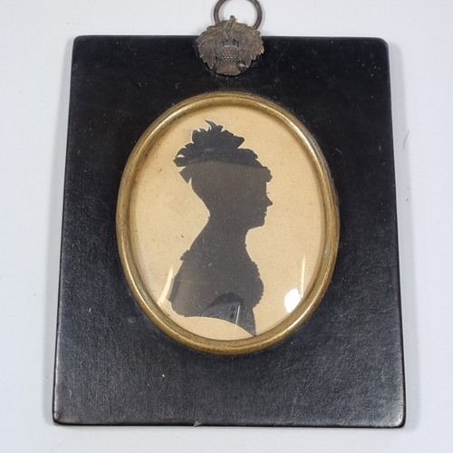 Antique 19thc silhouette - antique,