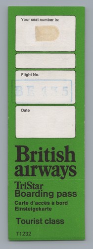 British airways tristar - british,