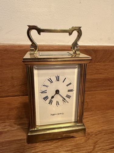 Mappin webb brass carriage - mappin,