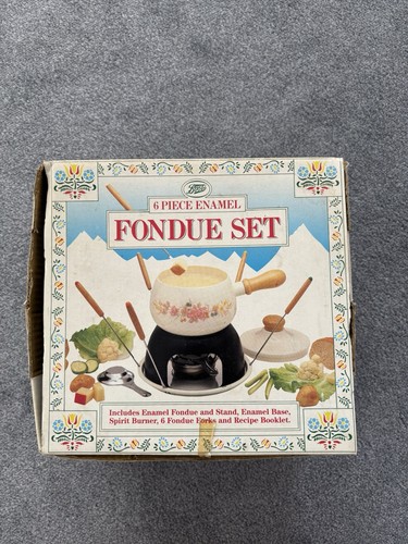 Boots fondue complete set - fondue,