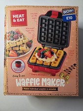 New Waffle Maker Heat And Eat