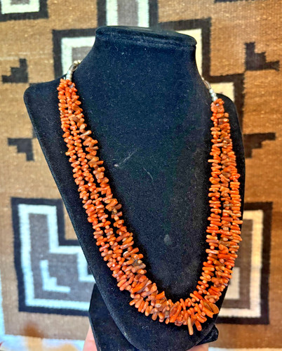 Coral necklace kewa santo - kewa,