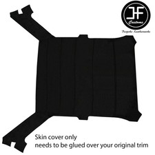 BLACK STITCH LUXE SUEDE