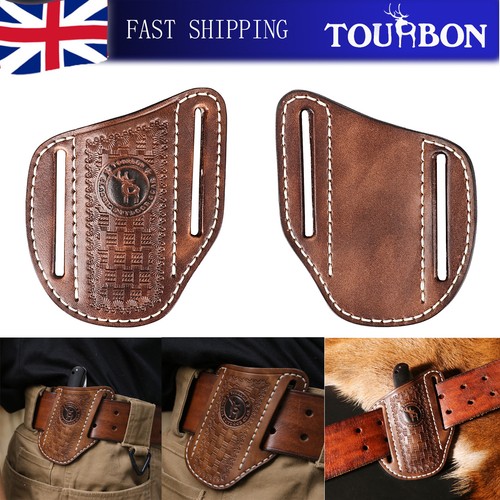 Tourbon leather edc pocket - pocket, for