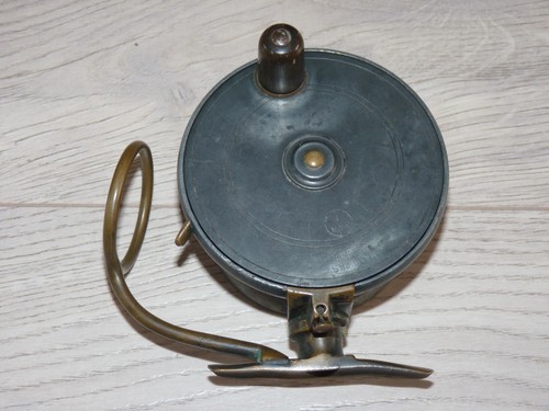 Vintage brass side fishing - vintage,