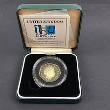 Silver Proof 50p coin 150