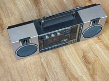 Sharp GF-7450E Ghetto Blaster Vintage Radio Cassette Boombox Faulty