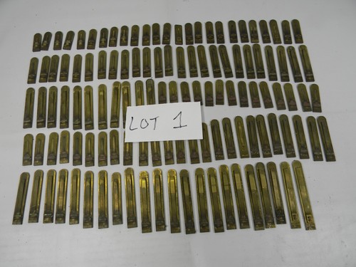 Brass pump organ reeds - pump, lot