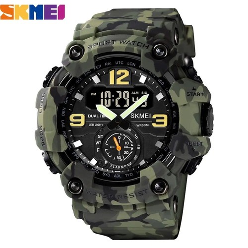 Skmei 1637 military - skmei,