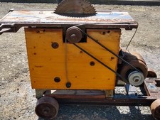 Liner saw bench barn find restoration spares or repair