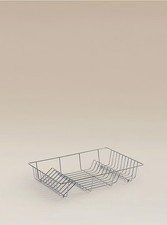 Chrome Dish Drainer Flat