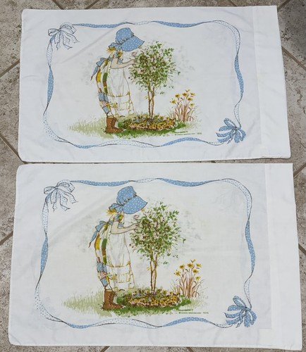 Vintage 1976 holly hobbie set - holly,