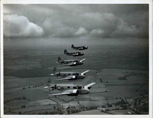 Airspeed oxford formation - airspeed,