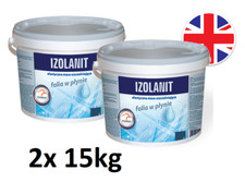 30kg IZOLANIT Liquid Foil Waterproof Tanking Membrane Wet Shower Bath Room