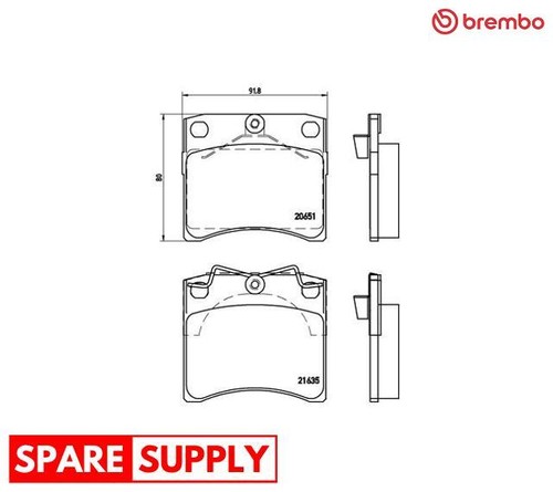 Brake pad set disc - brake,