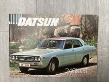 Datsun Skyline 240K GT 1973-1974 UK Market Sales Brochure Nissan
