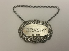 Lovely solid silver brandy - lovely,