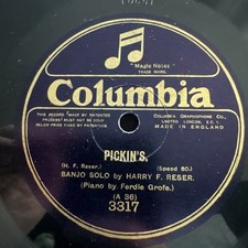 HARRY RESER (Banjo Solos)