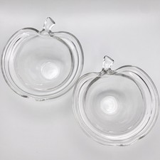 Vintage Apple Shaped Glass