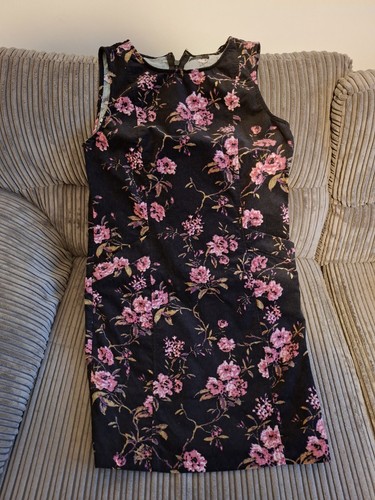 Ladies black pinafore dress - ladies,