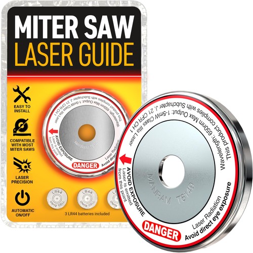 Miter saw laser - guide, for