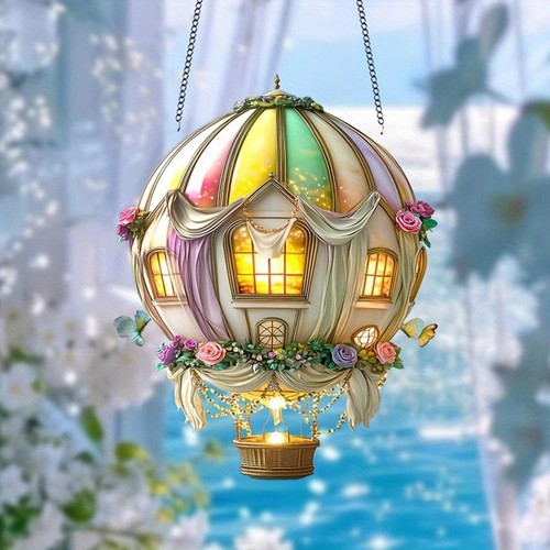Hot air balloon solar - air,