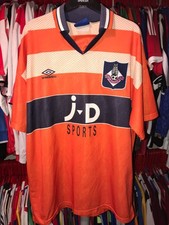 Rare 90's Oldham Athletic Away Football Shirt Umbro XL